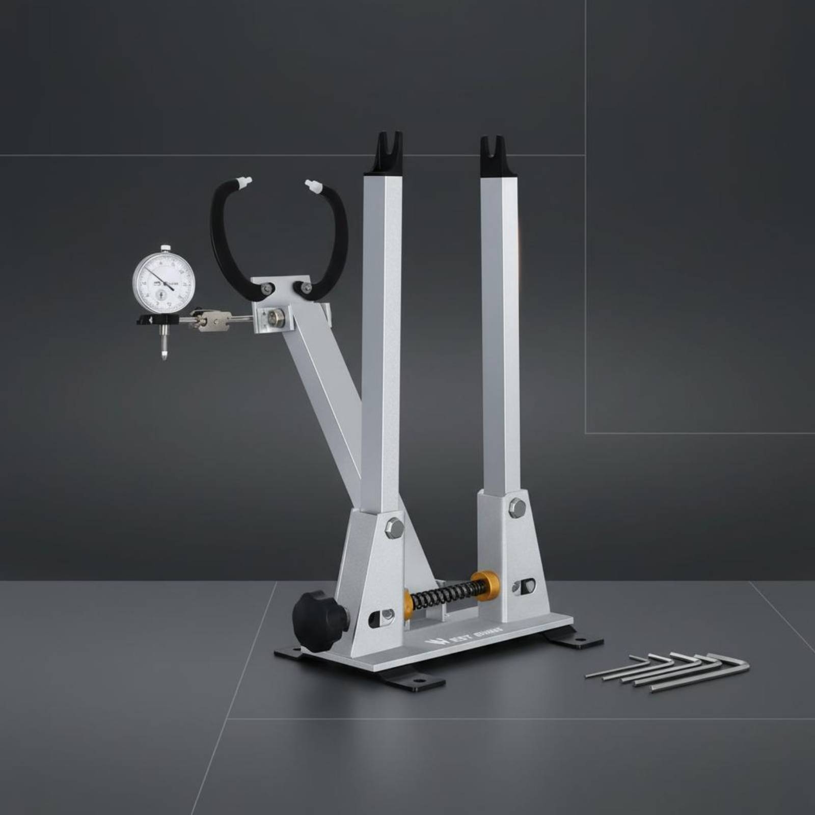 Cycling Gear Stand - Soporte de Centrado de Ruedas para