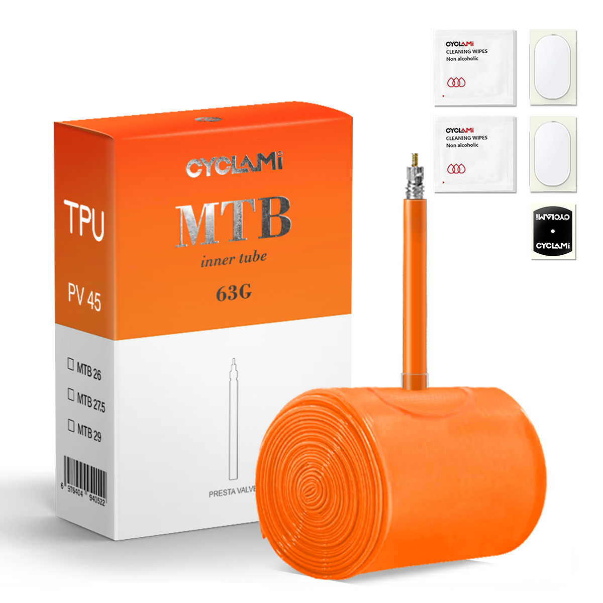 Cycling Gear Material - Cylami-tubo interior ultraligero para bicicleta de
