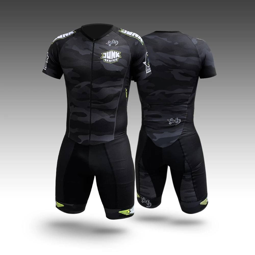 Cycling Gear Logo - Hombre patinaje sobre ruedas ciclismo Jersey