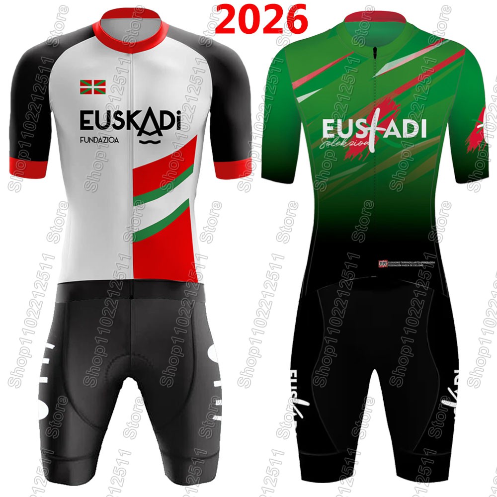 Cycling Gear Logo - Conjunto de Ciclismo Euskadi Team 2026,