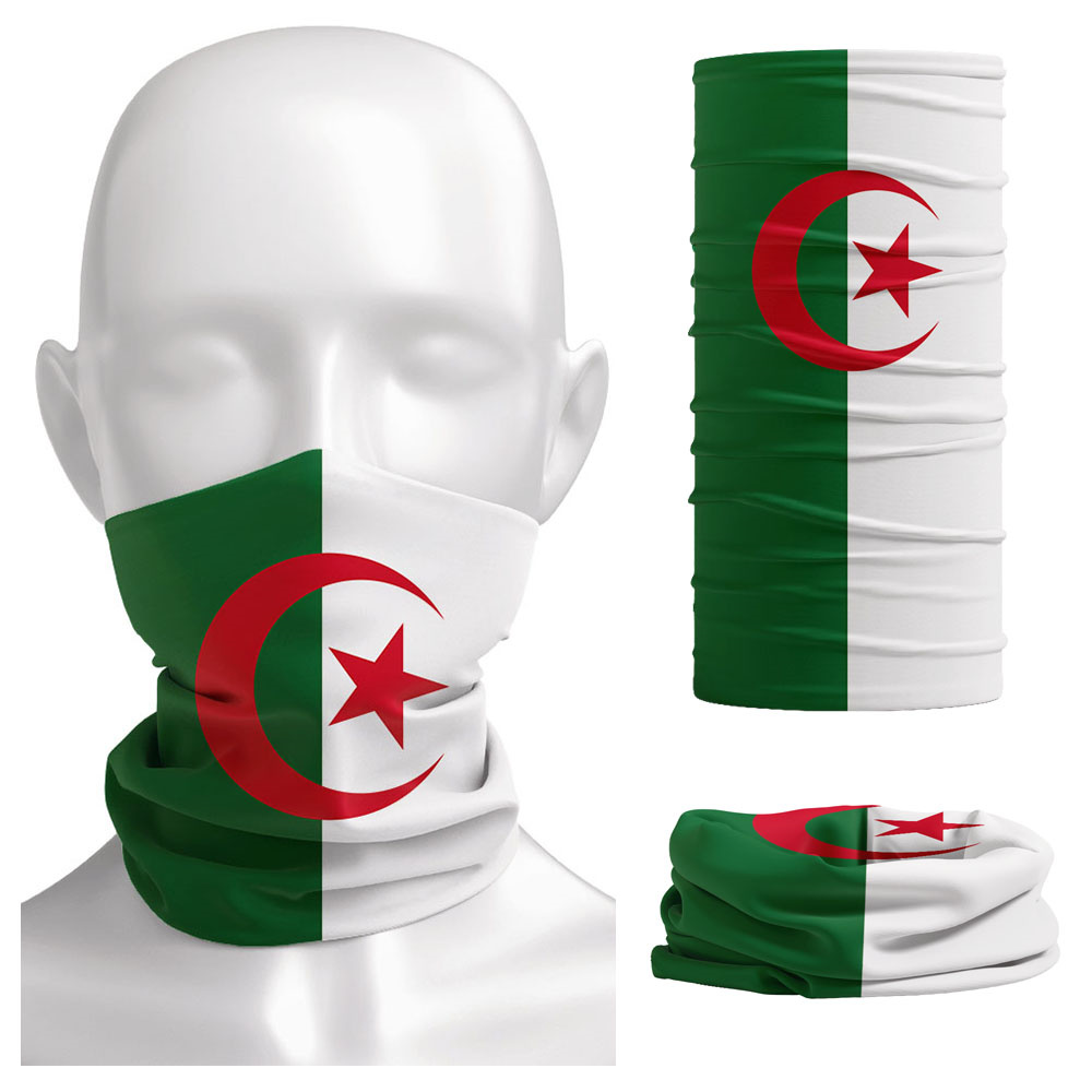 Cycle Gear - Pañuelo con estampado de bandera de