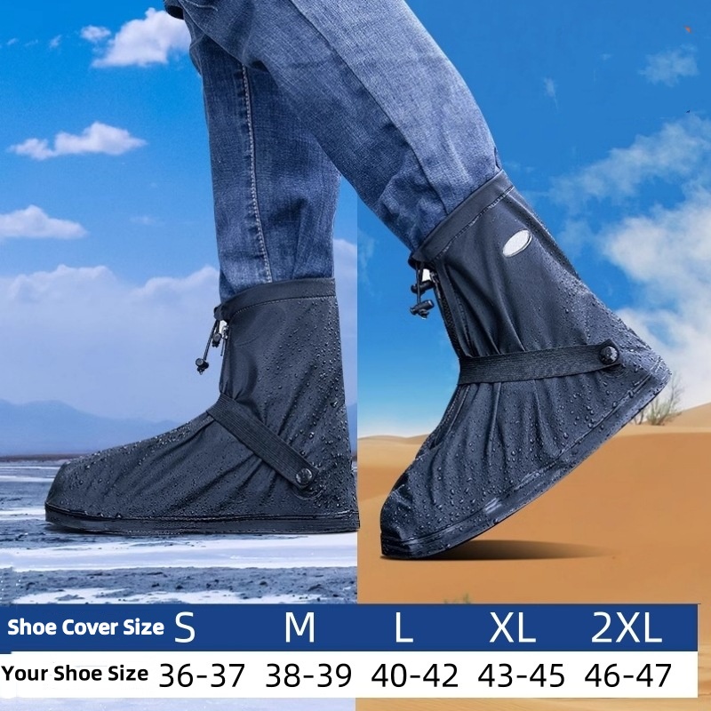 Cycling Shoe Covers - Cubrezapatos Impermeables Antideslizantes S-XXL, Protectores de