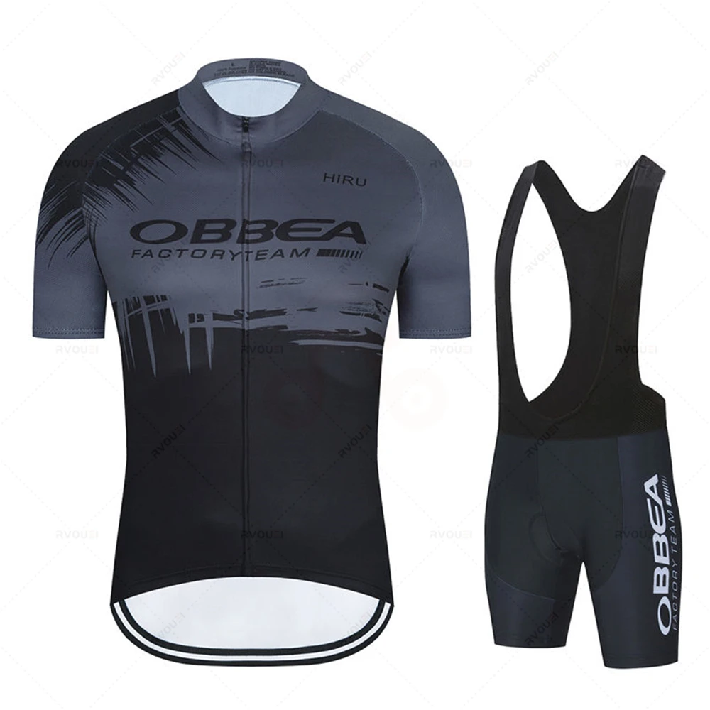 Cycling Gear Logo - Hiru-Conjunto de Ropa de Ciclismo para