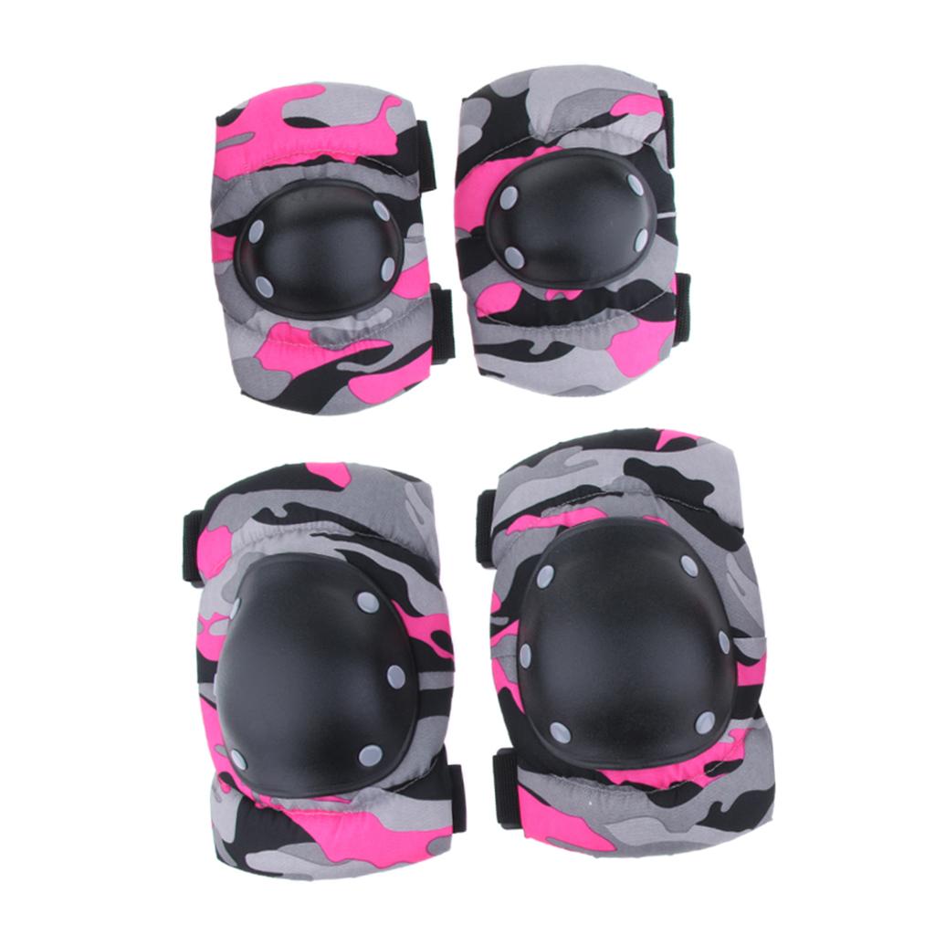 Cycling Protective Gear - Juego de Protectores para Rodillas, Codos