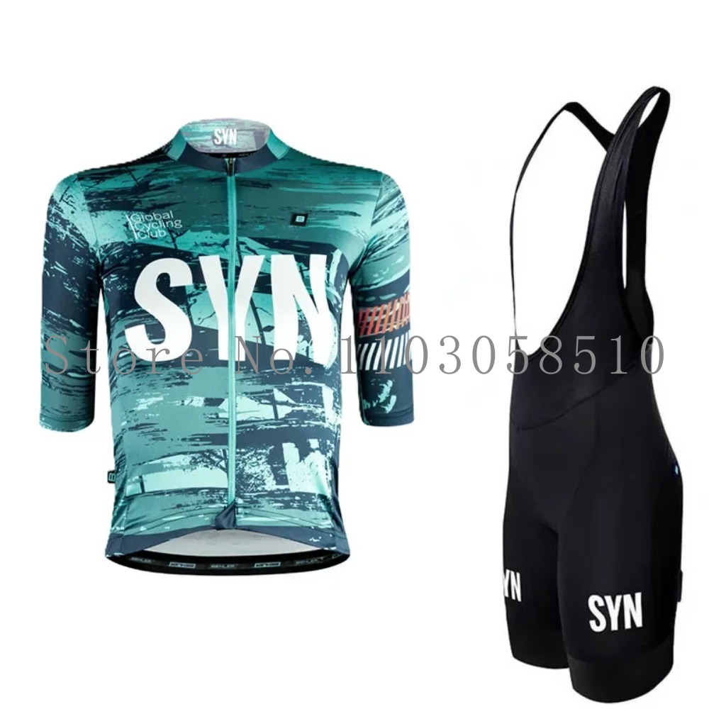 Cycling Gear Waterproof - Conjunto de Ciclismo SYN para Hombre,
