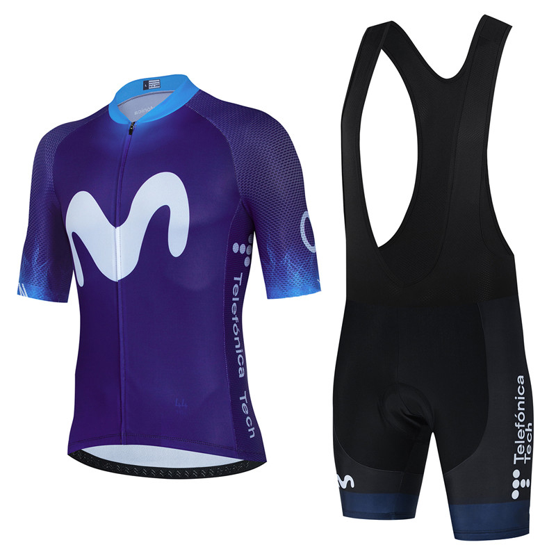 Movistar-Conjunto de Ropa de C - Cycling Gear Logo reseña y precio