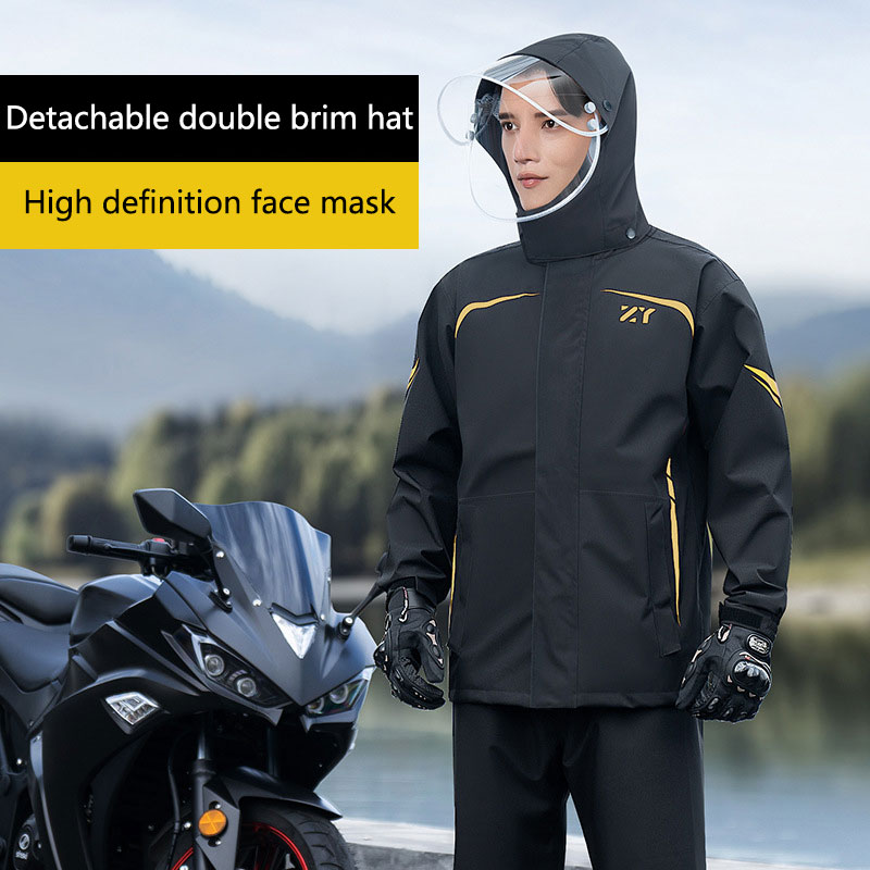 Chubasquero derramado para mot - Cycling Gear Jacket reseña y precio