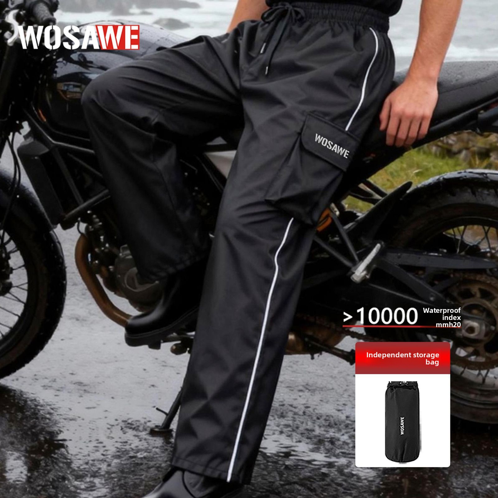 Pantalones Impermeables WOSAWE - Cycling Shoe Covers reseña y precio