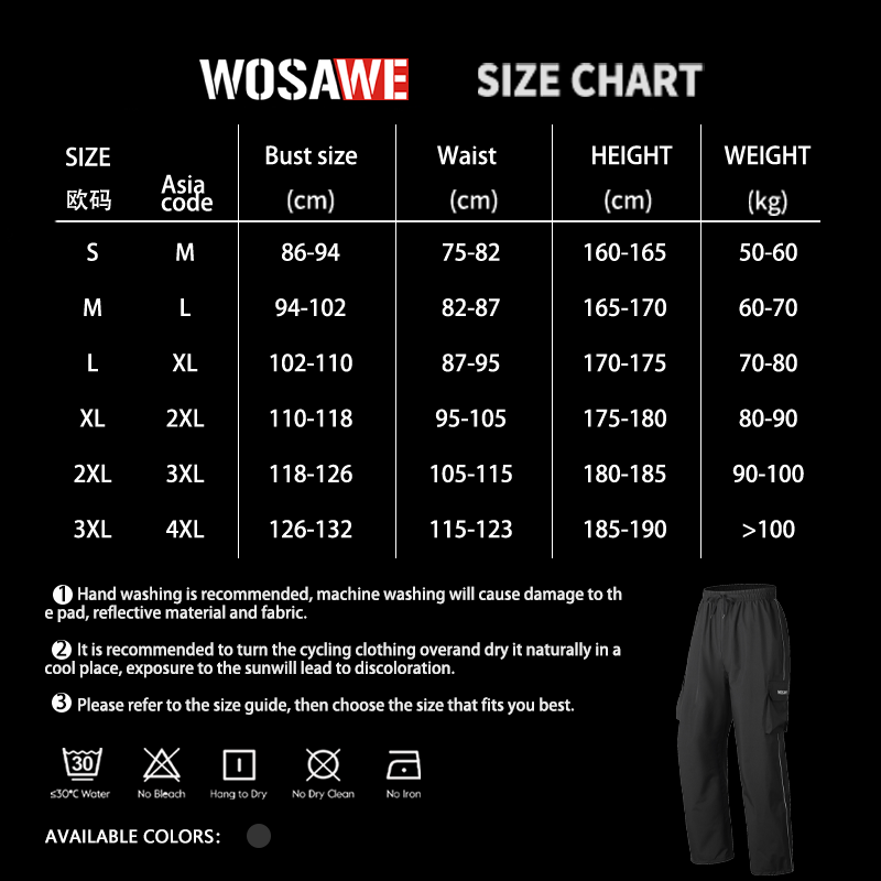 Pantalones Impermeables WOSAWE - Cycling Shoe Covers reseña y precio