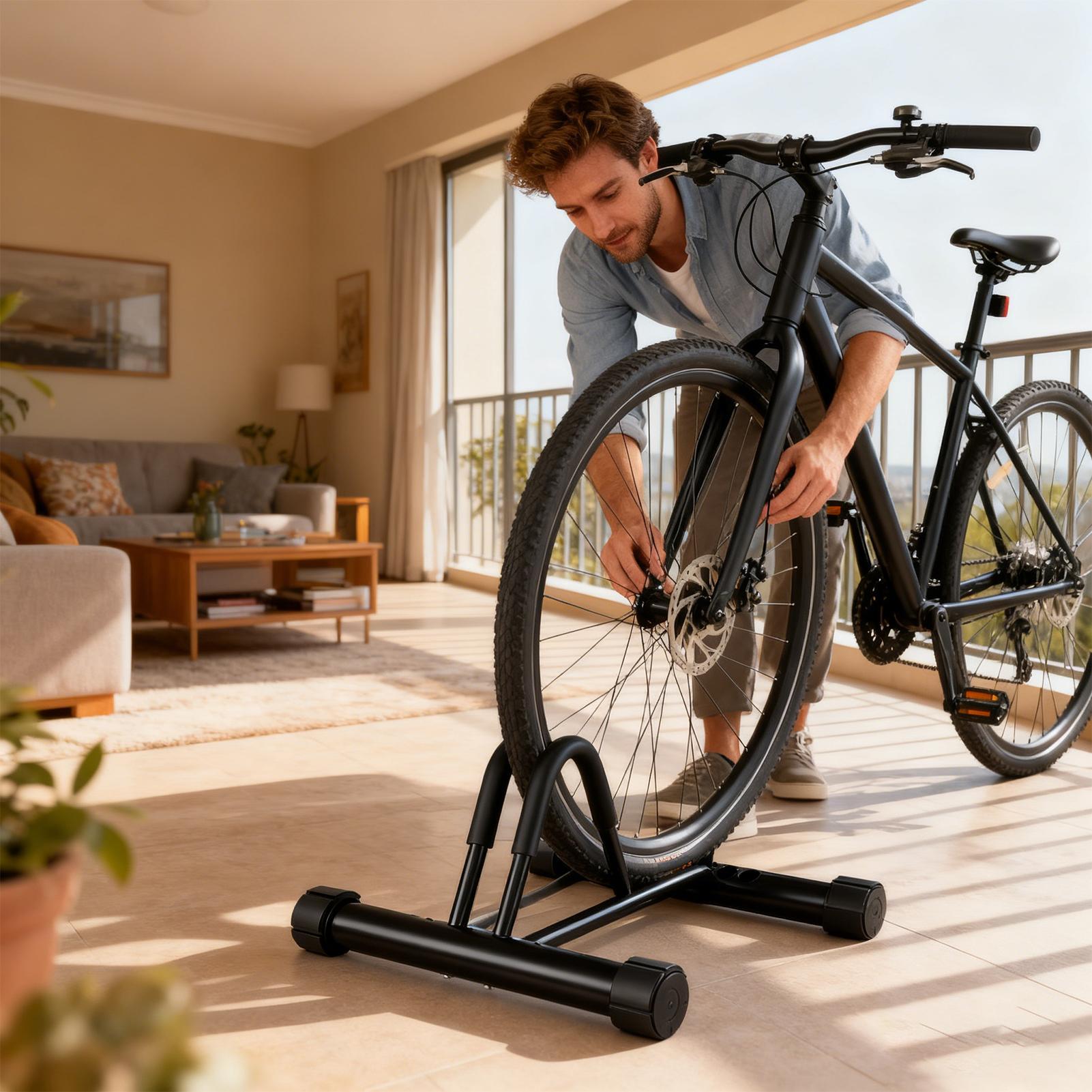 Portabicicletas Vertical ajust - Cycling Gear Stand reseña y precio