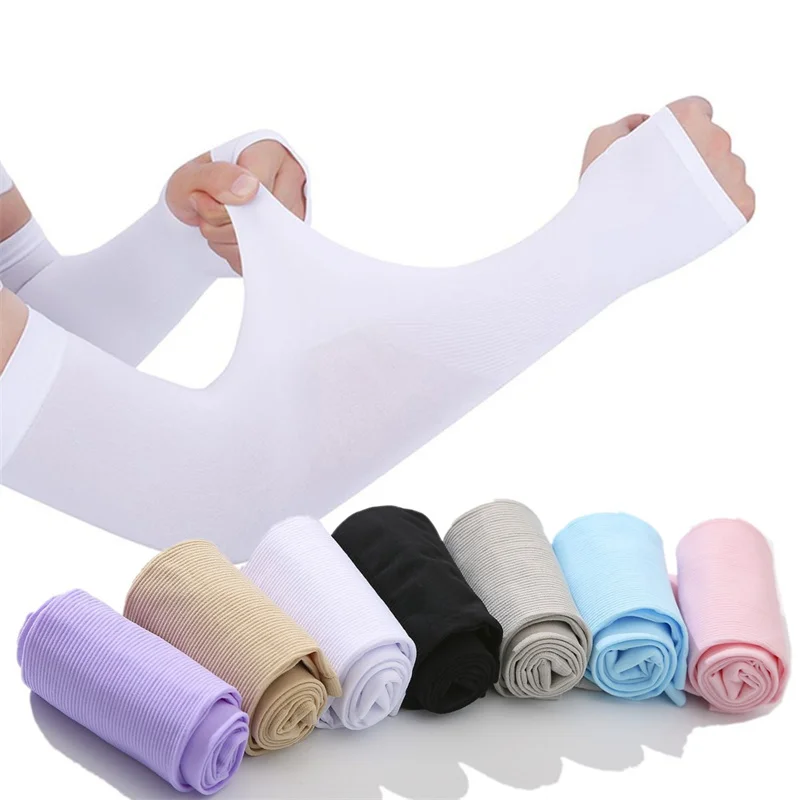 Manguitos de seda helada con p - Cycling Protective Gear reseña y precio
