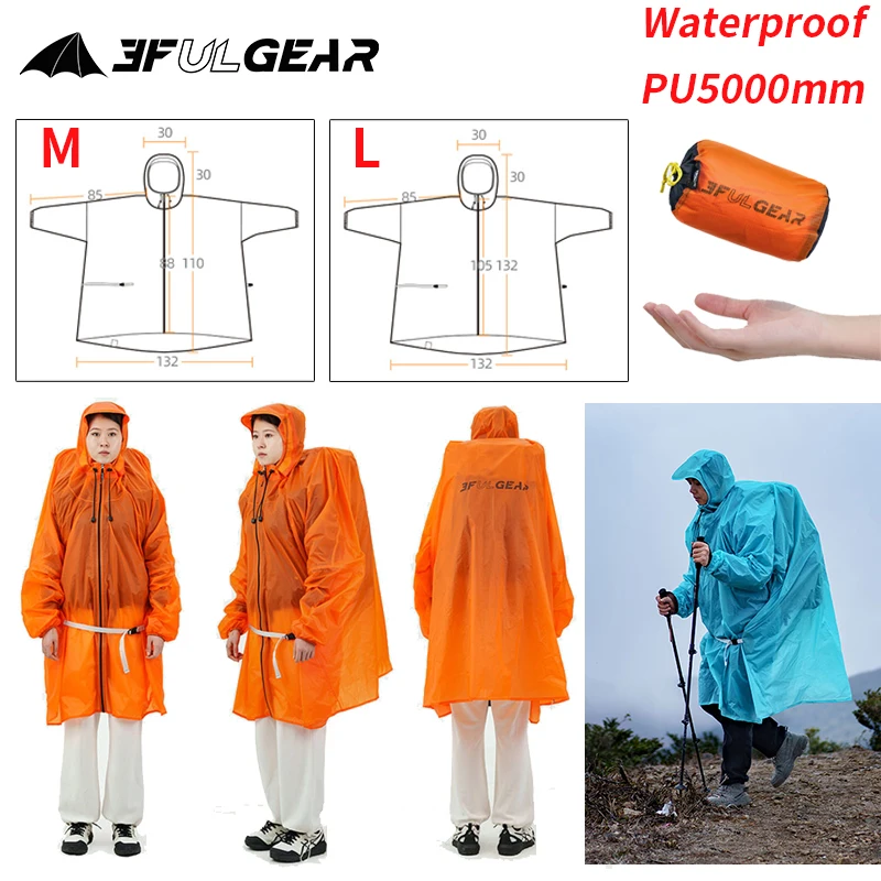 Chubasquero con cremallera 3F  - Cycling Gear Jacket reseña y precio