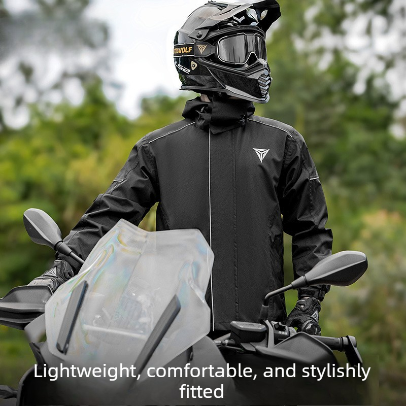 Traje Impermeable para Motocic - Cycling Gear Jacket reseña y precio