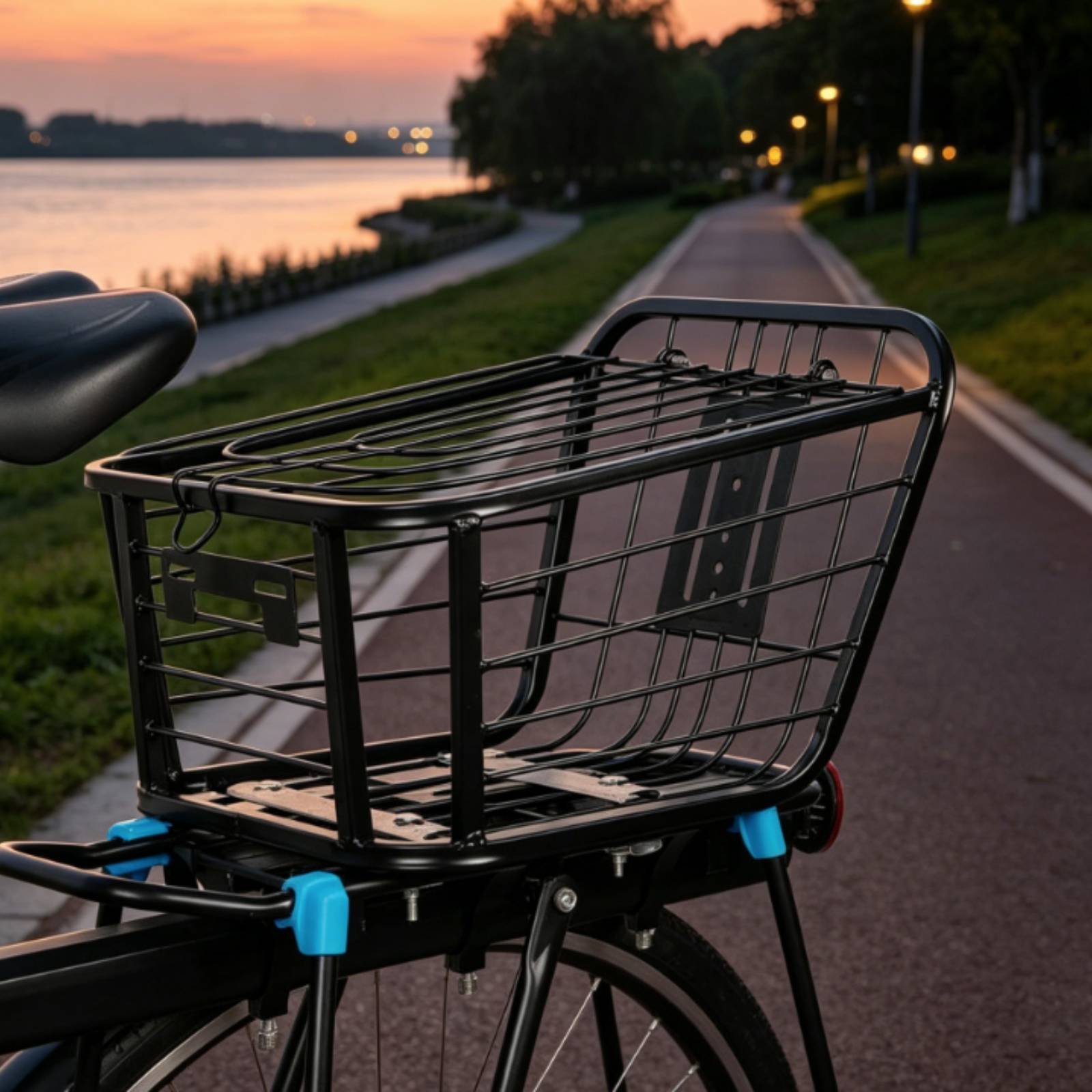Cesta trasera plegable para bi - Cycle Gear reseña y precio