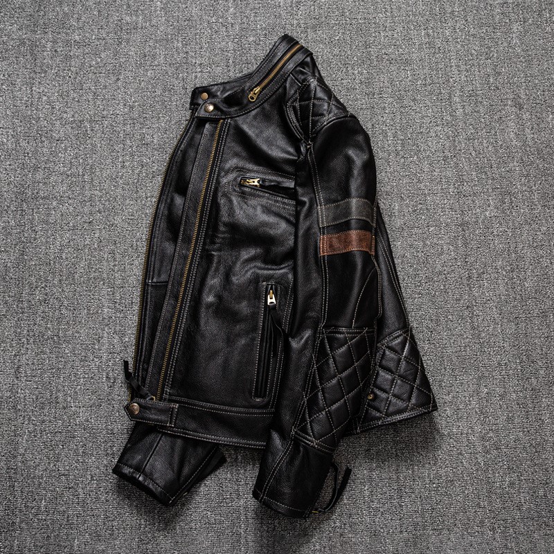 Traje de motocicleta de cuero  - Cycling Gear Stand reseña y precio