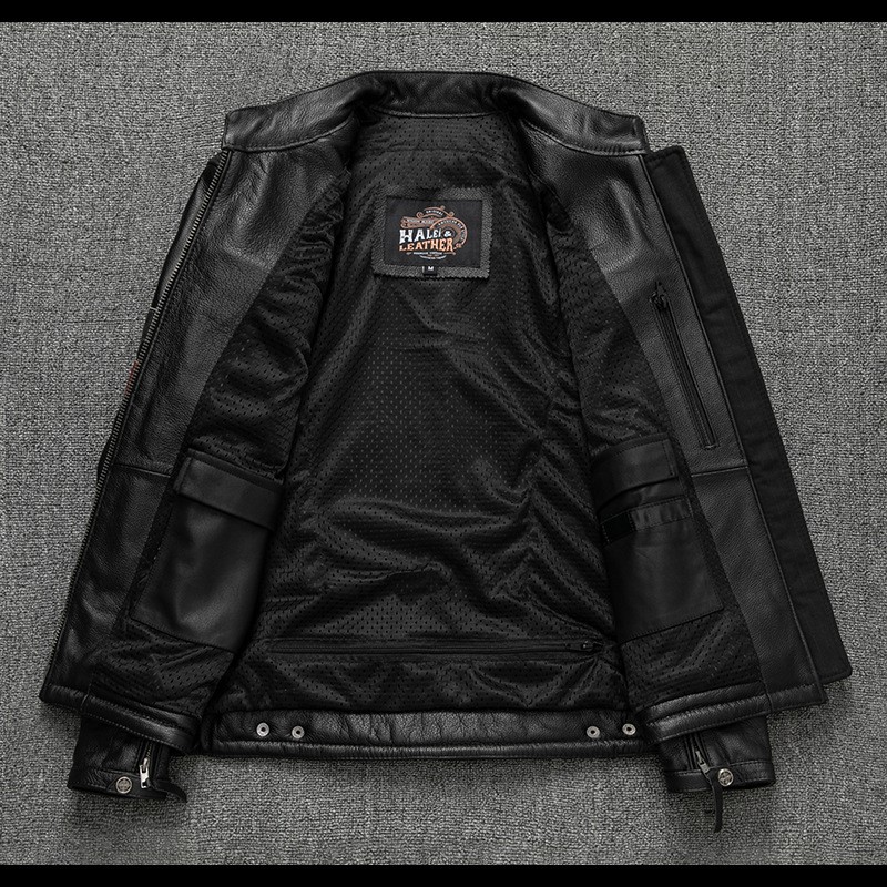 Traje de motocicleta de cuero  - Cycling Gear Stand reseña y precio