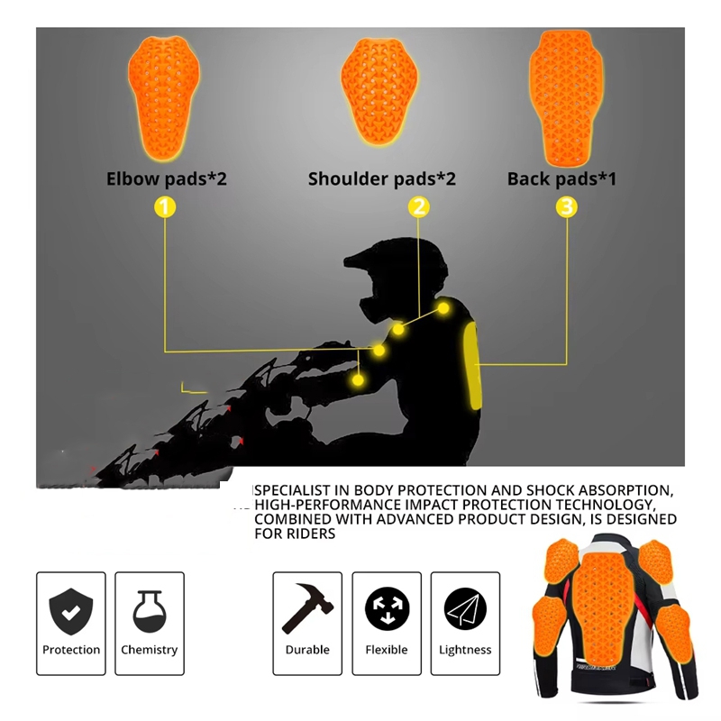 Equipo de Ciclismo, Protector  - Cycling Gear Jacket reseña y precio