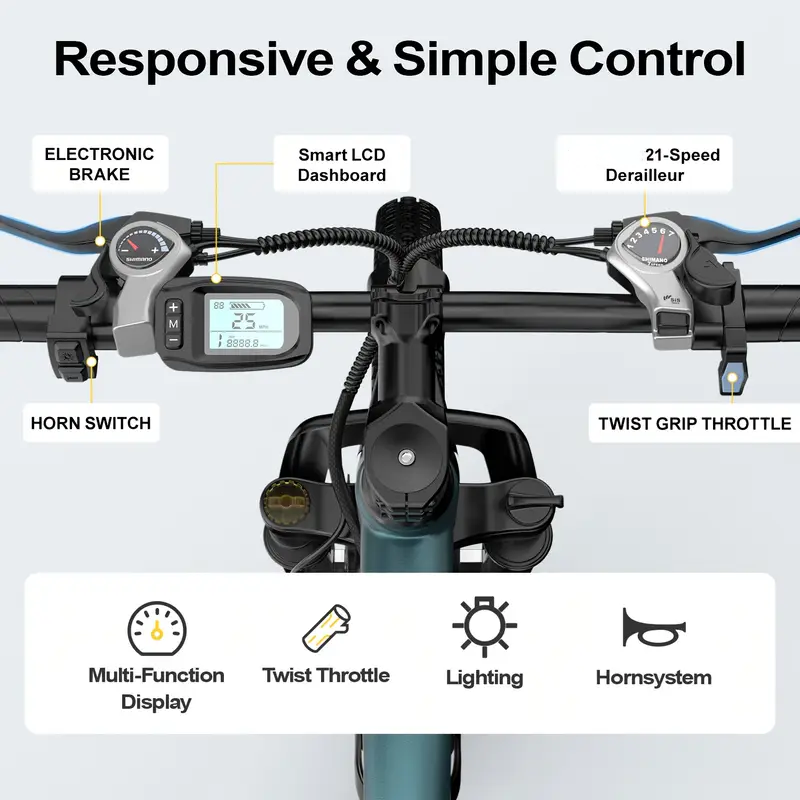 Bicicleta Eléctrica de Montaña - Cycle Gear reseña y precio