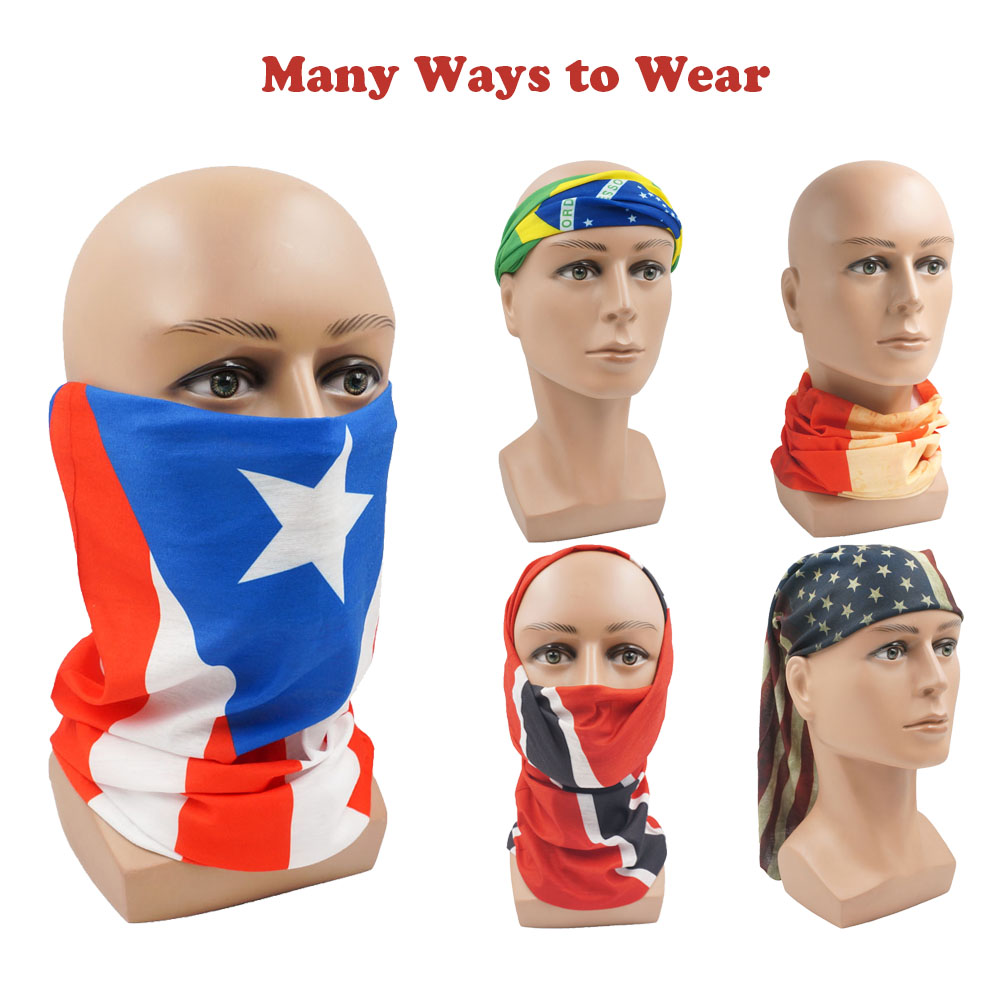 Pañuelo con estampado de bande - Cycle Gear reseña y precio