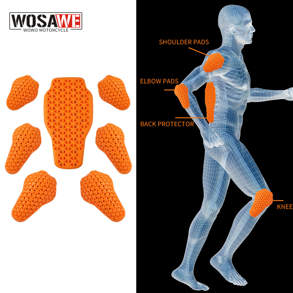 WOSAWE-protectores de forro pa - Cycling Gear Jacket reseña y precio