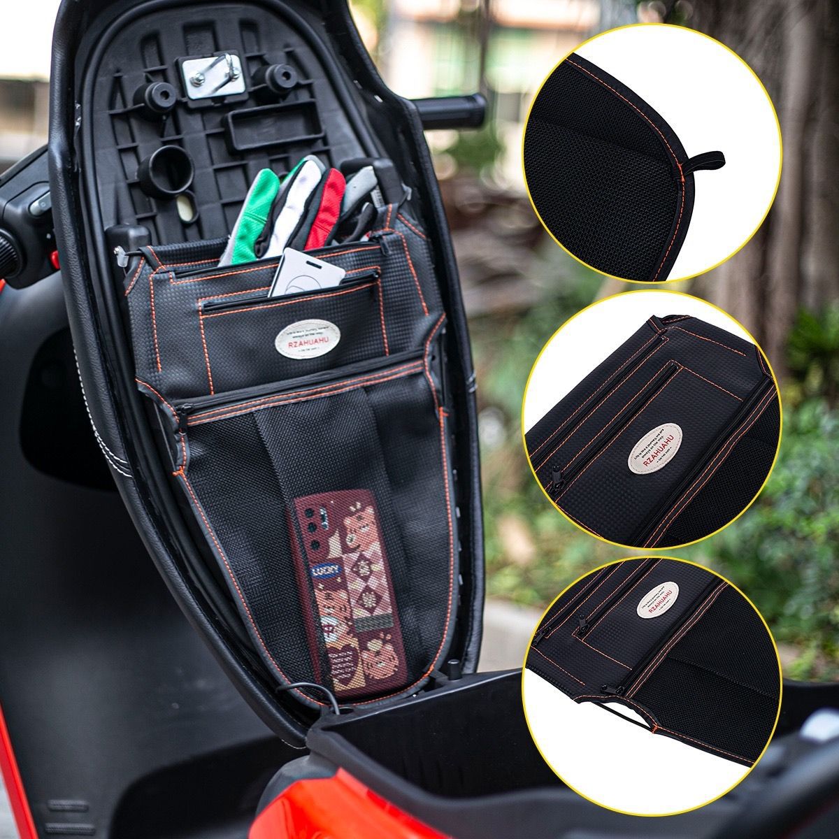 Asiento para motocicleta y Sco - Cycling Gear Material reseña y precio