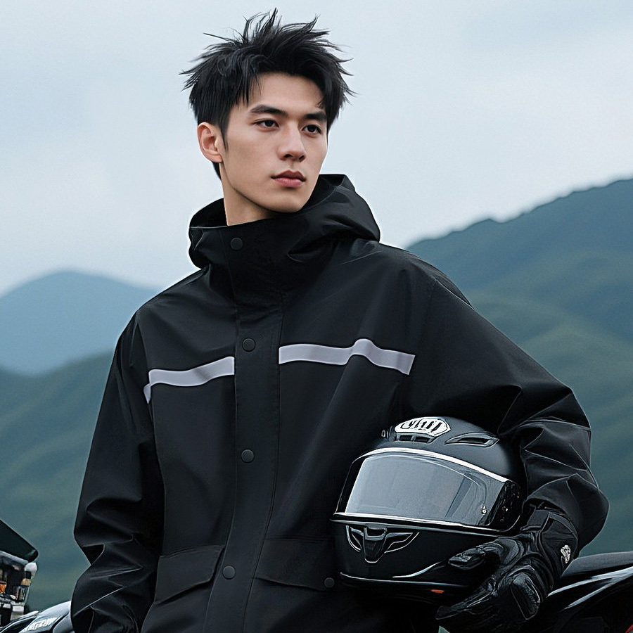 Traje Impermeable con Tiras Re - Cycling Gear Jacket reseña y precio