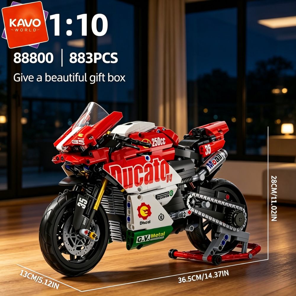 KAVOWORLD 883 Piezas, Set de C - Cycling Gear Stand reseña y precio